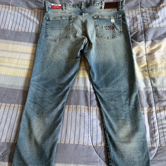 Tommy Hilfiger THFlex Blue Jeans US40x32 Skinny Stretch New - Picture 2 of 8